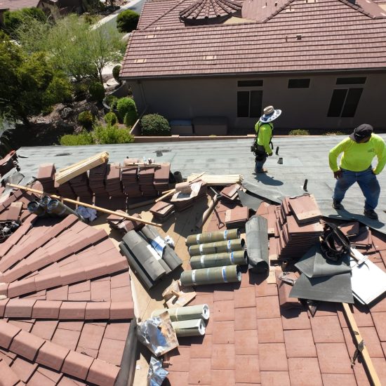 Tile Roof Replacement